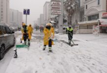 Şehitkamil’de kar mesaisi: Başkan Yılmaz’dan ‘zorunlu olmadıkça trafiğe çıkmayın’ çağrısı