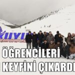 Gaziantep İslam Bilim ve Teknoloji Üniversitesi öğrencileri Yedikuyular’da karın keyfini çıkardı