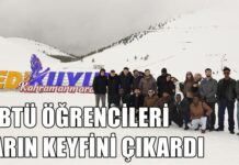 Gaziantep İslam Bilim ve Teknoloji Üniversitesi öğrencileri Yedikuyular’da karın keyfini çıkardı