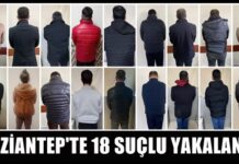 Büyük operasyon! Hırsızlık, uyuşturucu, yaralama, dolandırıcılık ve kaçakçılık: Gaziantep’te 18 gözaltı