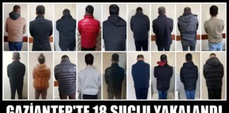 Büyük operasyon! Hırsızlık, uyuşturucu, yaralama, dolandırıcılık ve kaçakçılık: Gaziantep’te 18 gözaltı