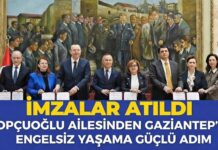 Avrupa’nın en iyisi için Gaziantep’te imzalar atıldı: Engeller bu merkezle kalkacak