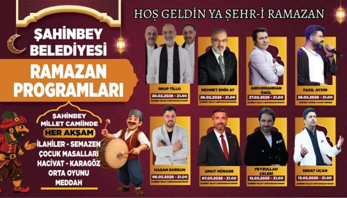 Gaziantep Şahinbey'de Ramazan dolu dolu geçecek