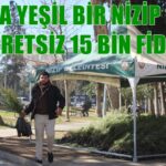 Daha yeşil bir Nizip için ücretsiz 15 bin fidan dağıtımı