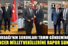 Tuncer, Nurdağı’nın sorunlarını Gaziantep milletvekillerine iletti