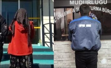 Gaziantep’te yakalanan ve toplam 56 yıl hapis cezasına mahkum 2 firari tutuklandı