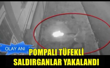 Gaziantep’te pompalı tüfekle dehşet saçan 2 saldırgan yakalandı!