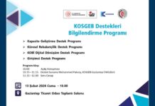 KOSGEB’den Gaziantep’te KOBİ’lere altın fırsat! GTO’da bilgilendirme toplantısı yapılacak