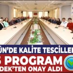 Gaziantep Üniversitesi’nin 15 programı MEDEK tarafından tescillendi