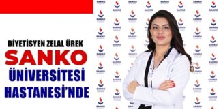 Diyetisyen Zelal Ürek, Gaziantep SANKO Üniversitesi Hastanesi’nde