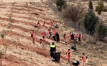 Gaziantep Şehitkamil’de minik ellerden doğaya büyük katkı