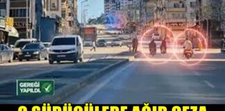 Gaziantep’te trafiği tehlikeye düşüren 3 motosiklet sürücüsüne 113 bin 355 lira para cezası uygulandı