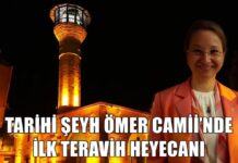 Milletvekili Bakbak’tan Gazianteplilere güzel haber! Şeyh Ömer Camii’nde deprem sonrası ilk teravih