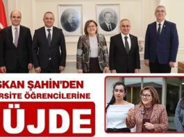 Başkan Şahin’den Gaziantep’te üniversite öğrencilerine büyük müjde!