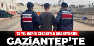 Uyuşturucudan 13 yıl hapse mahkumdu! Gaziantep’te yakayı ele verdi