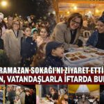 Gaziantep’te Ramazan Sokağı’nda iftar mutluluğu