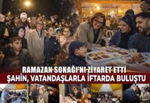 Gaziantep’te Ramazan Sokağı’nda iftar mutluluğu