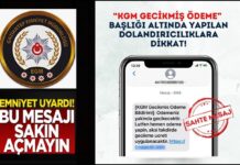 Gaziantep polisinden dolandırıcılık uyarısı!