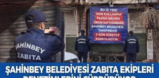 Gaziantep’te son kullanma tarihi geçmiş ürün satan iki iş yeri kapatıldı
