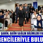Başkan Şahin, Gaziantep Üniversitesi öğrencileriyle deneyimlerini paylaştı