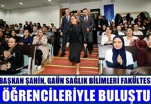 Başkan Şahin, Gaziantep Üniversitesi öğrencileriyle deneyimlerini paylaştı