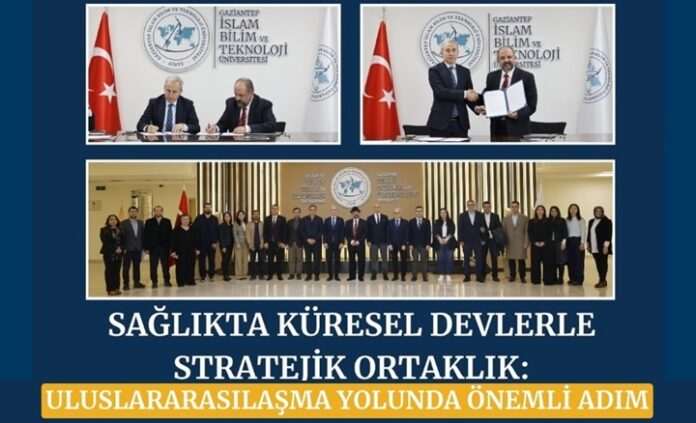 Gaziantep'te imzalar atıldı! GİBTÜ'den uluslararasılaşma yolunda önemli adım