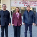Gaziantep Milletvekili Doç. Dr. Bakbak’tan hastalara moral ziyareti