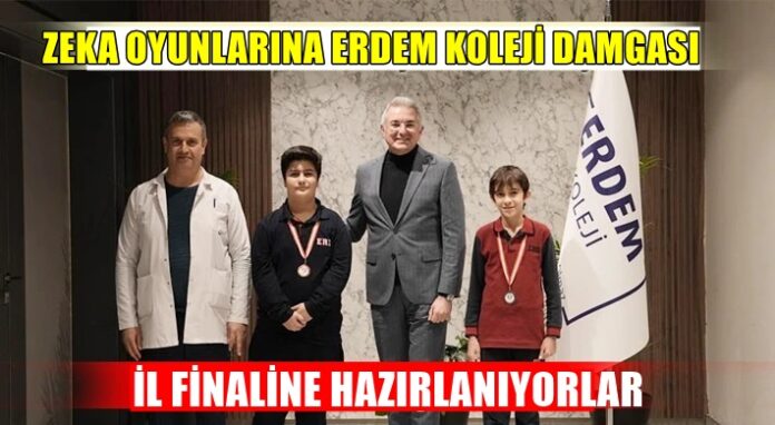 Gaziantep Erdem Koleji'nden zeka oyunları başarısı