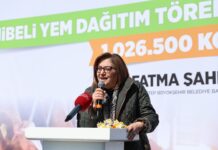 Gaziantep’te Nurdağı ve İslahiye’deki üreticilere 1 milyon kilogramı aşkın hibeli yem desteği