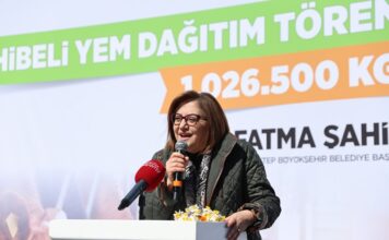 Gaziantep’te Nurdağı ve İslahiye’deki üreticilere 1 milyon kilogramı aşkın hibeli yem desteği