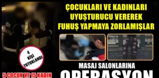 Masaj salonlarına fuhuş operasyonu! Gaziantep’te fuhşa zorlanan 5 çocuk ve 15 kadın kurtarıldı