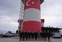 Gaziantep Valisi Çeber, Milli Gözetim Radarı’nda incelemelerde bulundu