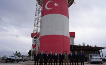 Gaziantep Valisi Çeber, Milli Gözetim Radarı’nda incelemelerde bulundu