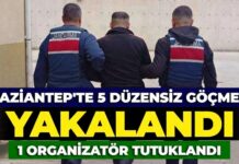 Gaziantep’te jandarmanın göçmen kaçakçılığı operasyonunda 1 organizatör tutuklandı