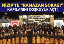 Ramazan coşkusu Gaziantep’te doyasıya yaşanıyor: Nizip’te “Ramazan Sokağı” kapılarını açtı!