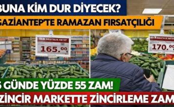Bu vicdansızlık! Ramazan fırsatçıları Gaziantep’te iş başında