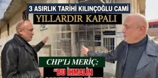 CHP Gaziantep Milletvekili Meriç isyan etti: 3 asırlık caminin hali içler acısı