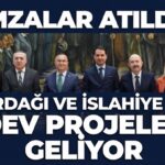 İmzalar atıldı: Gaziantep’in Nurdağı ve İslahiye ilçeleri için dev projeler geliyor