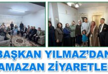 Şehitkamil Belediye Başkanı Yılmaz’dan çat kapı Ramazan ziyaretleri