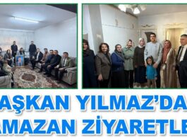 Şehitkamil Belediye Başkanı Yılmaz’dan çat kapı Ramazan ziyaretleri