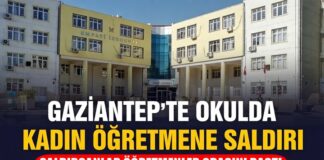 Okulda şiddet dolu anlar! Gaziantep’te saldırganlar öğretmenler odasında adeta terör estirdi!