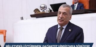 Öztürkmen’den sert açıklama: “Gaziantep Hindistan’a dönüyor!”