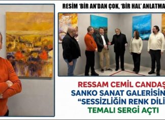 Gaziantep’te “Sessizliğin Renk Dili” temalı resim sergisi açıldı