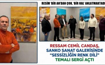 Gaziantep’te “Sessizliğin Renk Dili” temalı resim sergisi açıldı