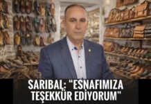 Sarıbal’dan teşekkür mesajı: Kararlılıkla çalışacağız