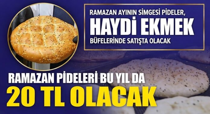 Gaziantep'te Ramazan ayının simgesi pidelerin en ucuzu burada satılacak