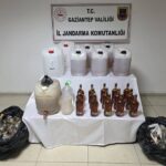 Evinde sahte alkol imalathanesi kurmuş! Gaziantep jandarması ortaya çıkardı