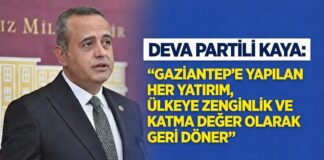 Kaya, Gaziantep Oto ve Makina Sanatkarları Esnaf Odası’nın yeni projesine tam destek verdi