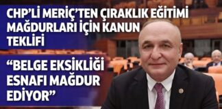 Gaziantep Milletvekili Meriç, çırak çalıştıramayan esnafın sorunlarını TBMM gündemine taşıdı