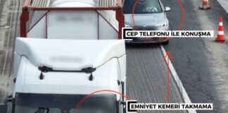 Tarsus-Adana-Gaziantep (TAG) otoyolunda 3 bin 544 araca trafik cezası uygulandı